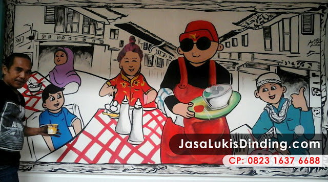 Jasa Cat Mural, Jasa Lukis Dinding Surabaya, Jasa Mural Cafe, Jasa Lukis Dinding Bandung, Tarif Jasa Lukis Dinding, Harga Lukis Dinding Per Meter, Harga Jasa Mural, Harga Mural Per Meter, Biaya Pembuatan Mural