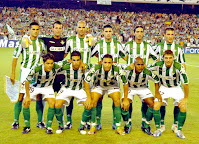 REAL BETIS BALOMPIÉ. Temporada 2005-06. Juanito, Toni Doblas, Rivas, Melli, Arzu, Varela. Óscar López, Fernando, Oliveira, Assunção y Joaquín. REAL BETIS BALOMPIÉ 1 🆚 LIVERPOOL F. C. 2 Martes 13/09/2005, 20:45 horas. Liga de Campeones de la UEFA, fase de grupos, Grupo G, partido 1. Sevilla, estadio Manuel Ruiz de Lopera. GOLES: ⚽0-1: 2’. Sinama-Pongolle. ⚽0-2: 14’, Luis García. ⚽1-2: 52’, Arzu.