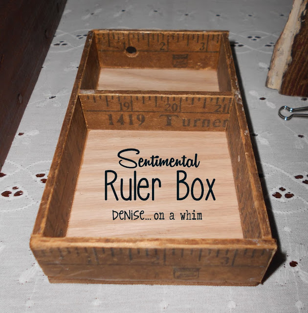 Sentimental Ruler Box: My Favorite Posts from 2013 via http://deniseonawhim.blogspot.com