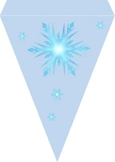 Frozen Birthday Party Free Printable Banner.