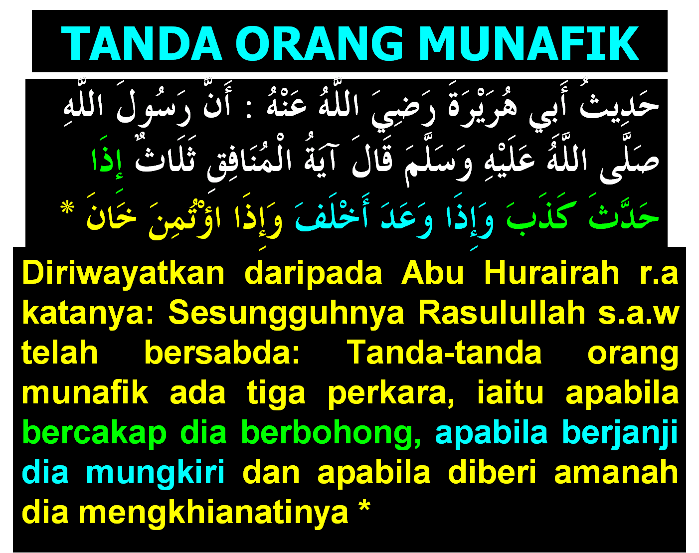 25 Kata Mutiara Orang Munafik Ideas Kata Mutiara Terbaru