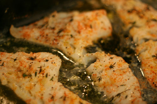 Roasted Cod Fillet