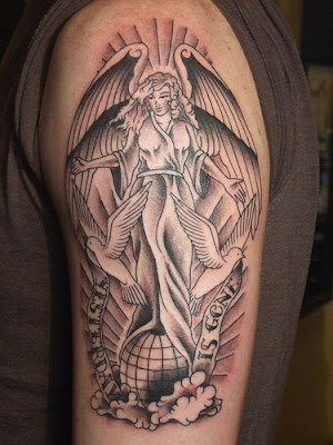 Angel Tattoos for Teen Girls