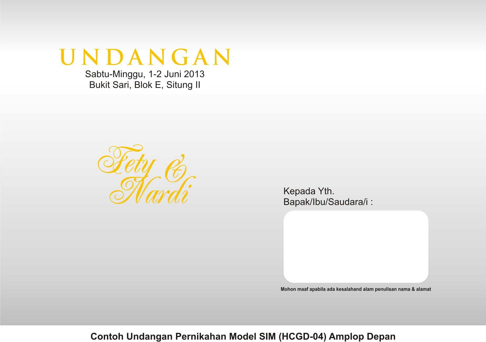 contoh undangan pernikahan undangan murah desain contoh undangan pernikahan undangan murah desain