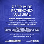 II Fórum Municipal de Patrimônio Cultural será nesta sexta, 10