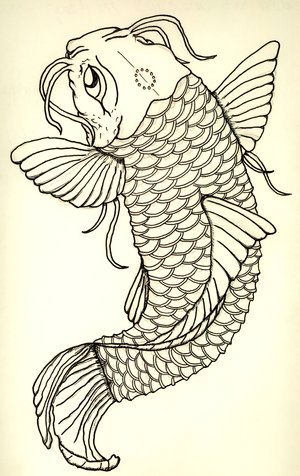  Fish Tattoos on Koi Tattoo Flash   Koi Fish Tattoo