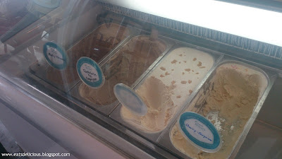 Papa Diddi's Maginhawa ice cream selection