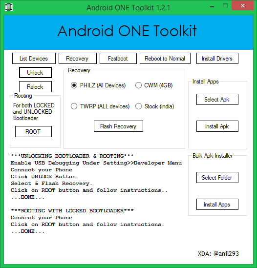 Cara Mudah Root Android One Mito Impact Nexian Journey 1 dan Evercoss One X