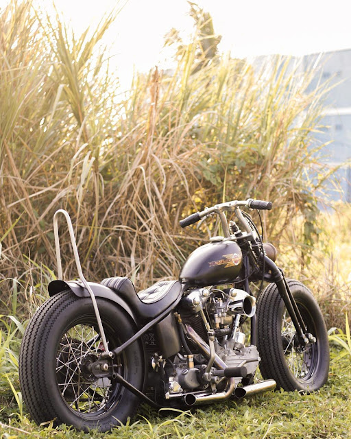 Harley Davidson Knucklehead By Mika Motorcycles