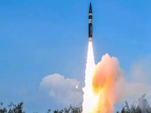 அக்னி - 5 ஏவுகணை சோதனை வெற்றி / Agni - 5 missile tests successful