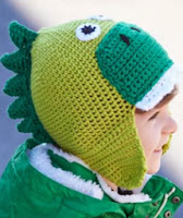 PATRON GRATIS GORRO DRAGON DE CROCHET 2074