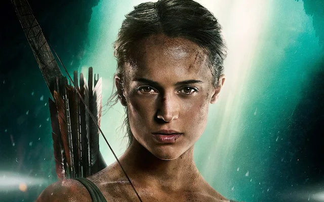 Free Lara Croft Tomb Raider Alicia Vikander Movie wallpaper. Click on the image above to download for HD, Widescreen, Ultra HD desktop monitors, Android, Apple iPhone mobiles, tablets.