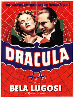 DRACULA. Poster. Estados Unidos. DRACULA. Cartel reposición 1938: 69 x 104 cms. DRÁCULA. Dracula. 1931. Estados Unidos. Dirección: Tod Browning. Reparto: Bela Lugosi, Helen Chandler, David Manners, Dwight Frye, Edward Van Sloan, Herbert Bunston, Frances Dade, Joan Standing, Charles K. Gerrard, Carla Laemmle.