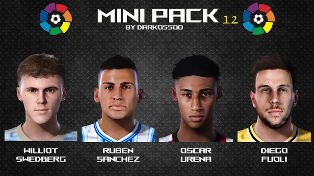 Mini Facepack V12 2022 For eFootball PES 2021