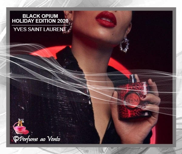 perfume ao vento, perfume, parfum, fragrância, fragrance, perfume feminino, yves saint laurent, ysl, lançamento, 2020, black opium, black opium holiday edition, black opium baby cat, black opium christms collector