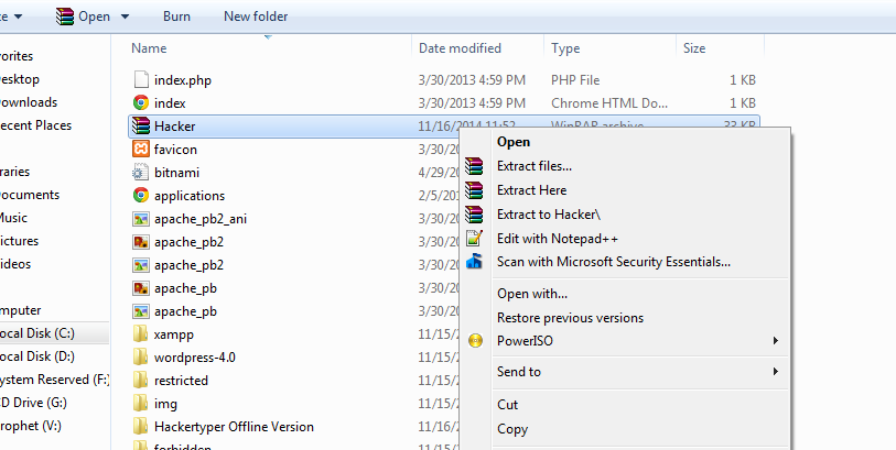 hackertyper offline