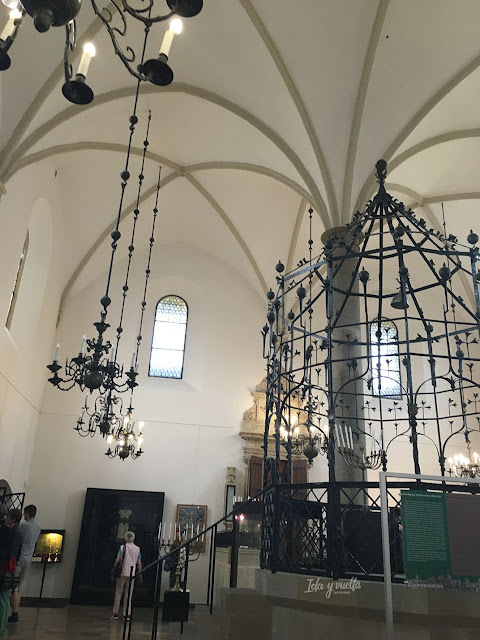 Kazimierz Sinagoga Vieja sala de oración