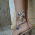 Wire anklet designs