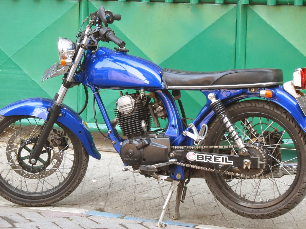 Koleksi 85 Modifikasi Motor Cb Warna Biru Terlengkap Fire Modif