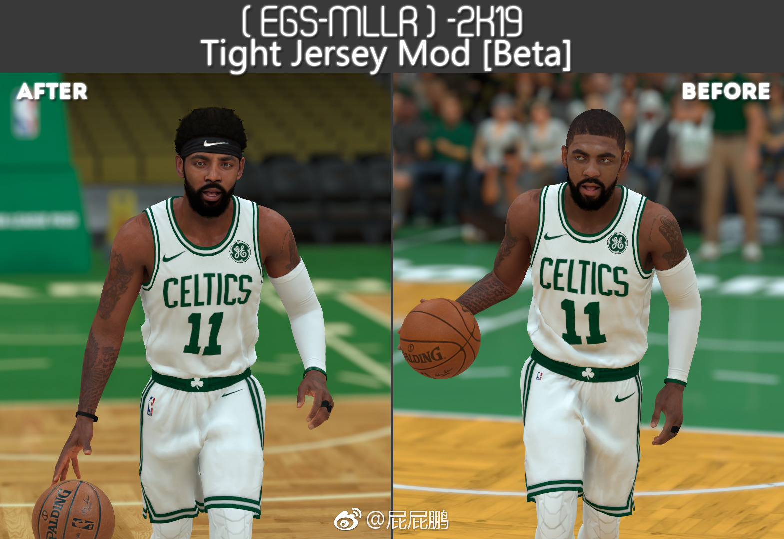 NBA 2K19 Tight Jersey Mod by EGSMLLR