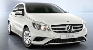 2013 Mercedes-Benz A180 Blueefficiency white