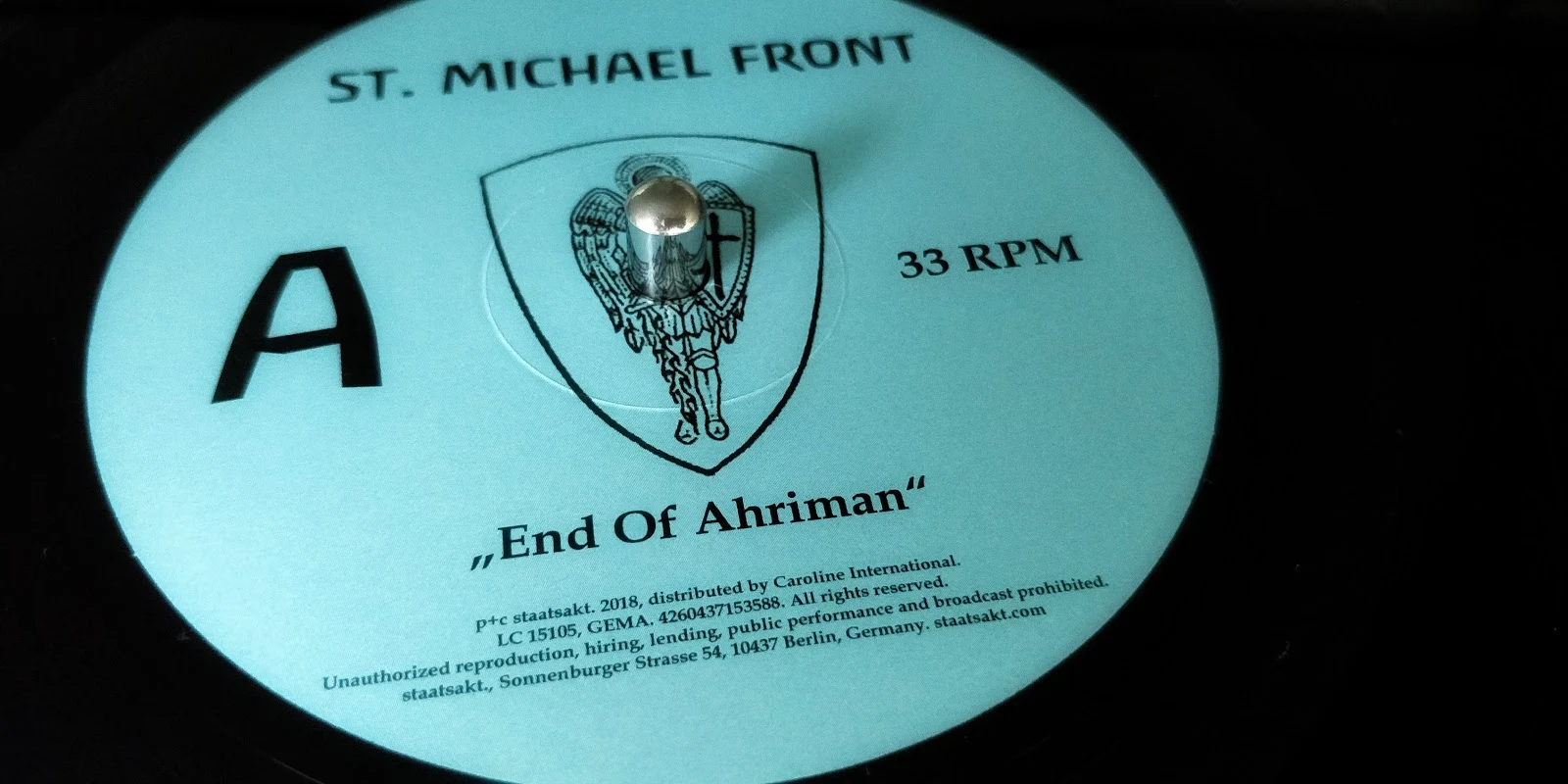 St. Michael Front – End Of Ahriman | Vinylbesprechung im Atomlabor 