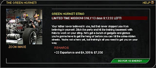 Green Hornet Sting