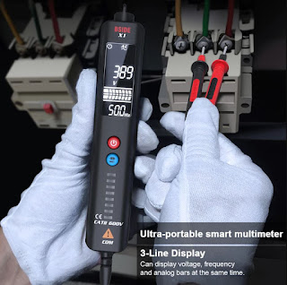 Non-contact Voltage Detector Tester Indicator Smart Digital Multimeter Electric Test Pen