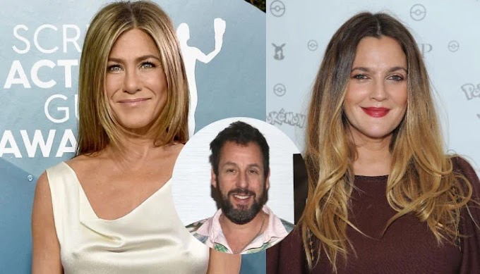   Jennifer Aniston hilariously suggests doing movie with both Adam Sandler and Drew Berrymore