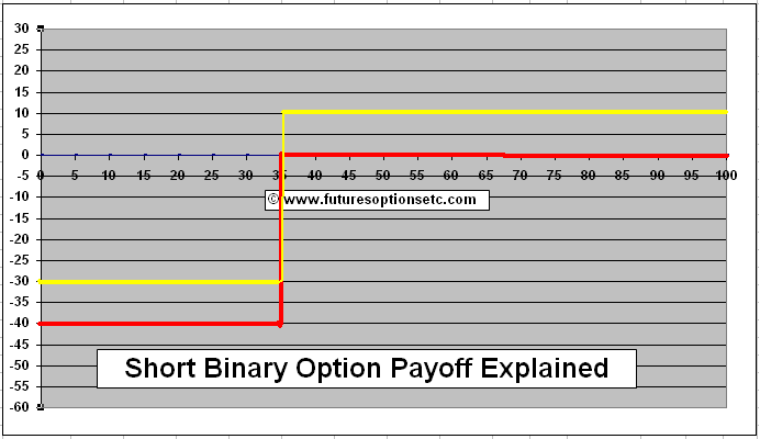 binary option payoff function