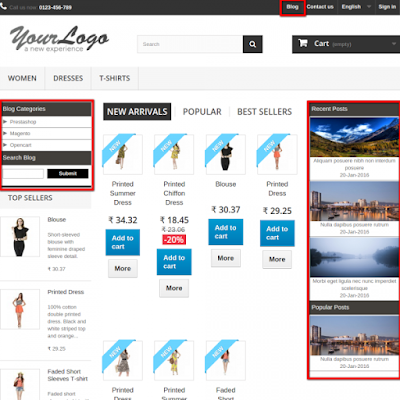 Prestashop Blog Module features | Knowband