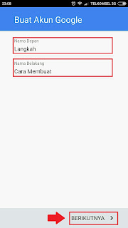 Cara Baru Daftar Email Gmail Lewat hp Android Lengkap Dengan Gambar