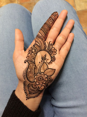 Easy Henna Design Inner Hand Berbagi Ilmu Belajar Bersama