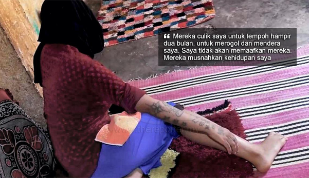 'Saya takkan maafkan, mereka musnahkan kehidupan saya!' - Gadis diculik 2 bulan, dinoda, didera dan ditatu