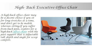 high- back executive chair