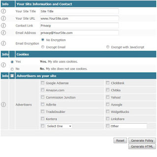 Cara Simpel Membuat Privacy Policy