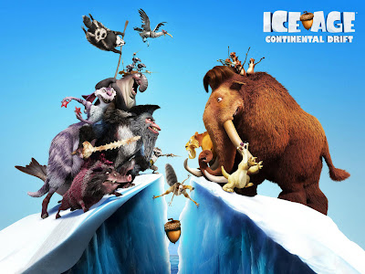 Ice Age:Continental Drift PowerPoint Background