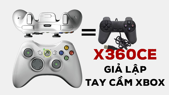 Tải phần mềm x360ce - Giả lập tay cầm Xbox cho tay cầm "tàu rẻ tiền"