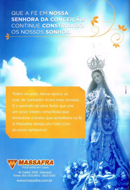 PROGRAMA DA FESTA DE NOSSA SENHORA DA CONCEIÇÃO - 2014 - PAG 0