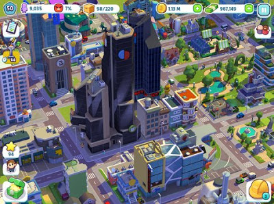 City Mania Town Building MOD Apk Unlimited Cash Coins Terbaru for Android 2017
