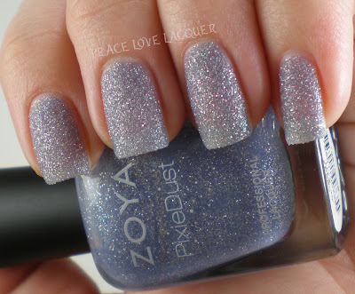 Zoya, PixieDust, Pixies, texture polish, sparkle, periwinkle, lavendar, lavender