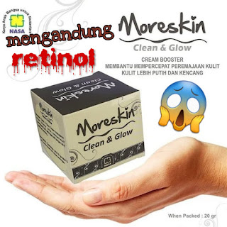 Moreskin Clean & Glow Cream Booster (INVESTIGATION SERIES)