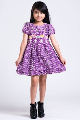 model baju batik anak perempuan