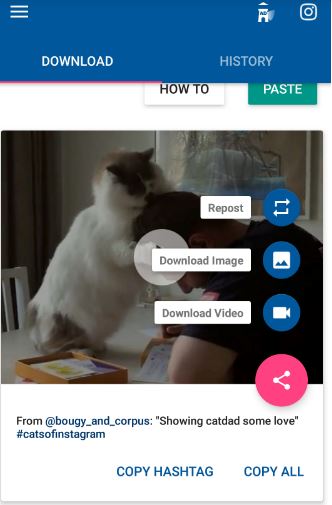 cara regram video dari galeri ke instagram