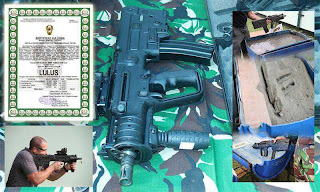 Sertifikat untuk Tavor TAR-21 : Lulus uji coba