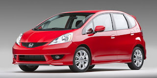 Elegant Honda Fit Red Metalic Edition Bodykit