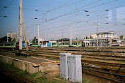 Rough charm of the Warszawa Wschodnia station milieu, as seen from the .