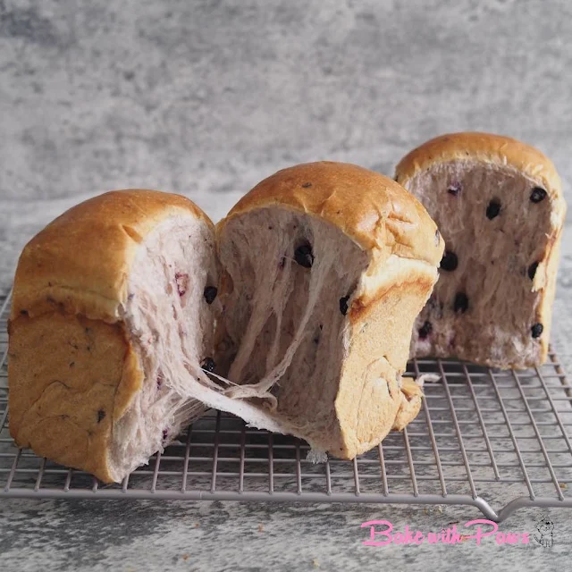 Blueberry Soft Sourdough Bread