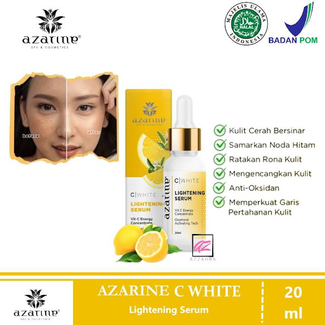 Serum Penghilang Flek Hitam di Apotik - Azarine C White Lightening Serum