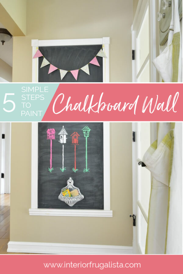 % Simple Steps To Paint A Fun Chalkboard Wall